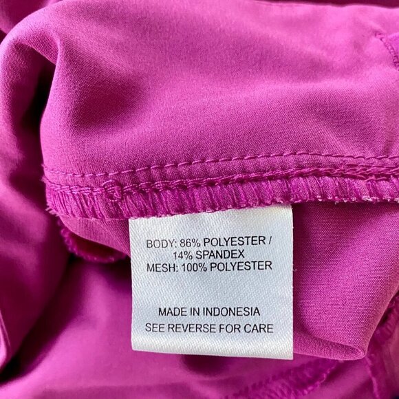Reel Legends Purple Shorts Zippered Pockets, Quick dry, UPF 50 Women's 2X NEW - Picture 6 of 7
